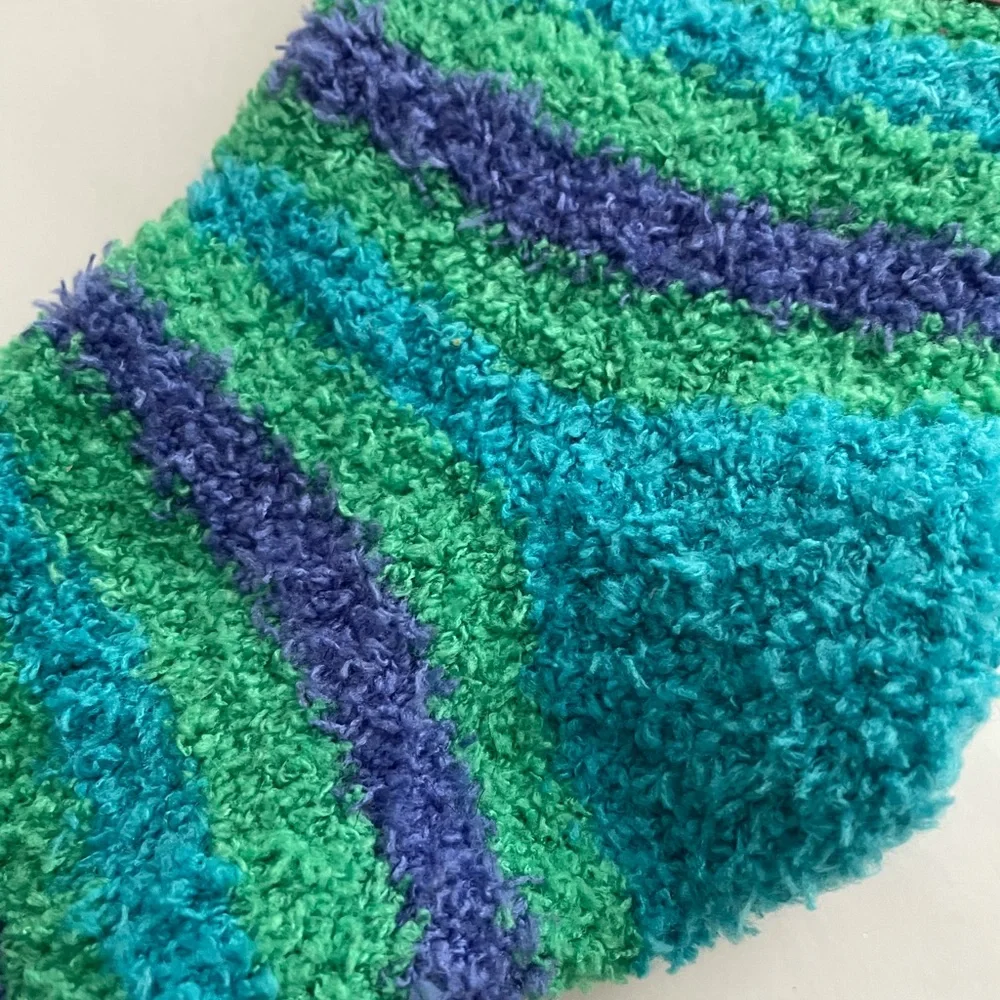 LADIES COZY COMFY SUPER SOFT SLIPPER SOCKS CARNIVAL ONE SIZE NEW